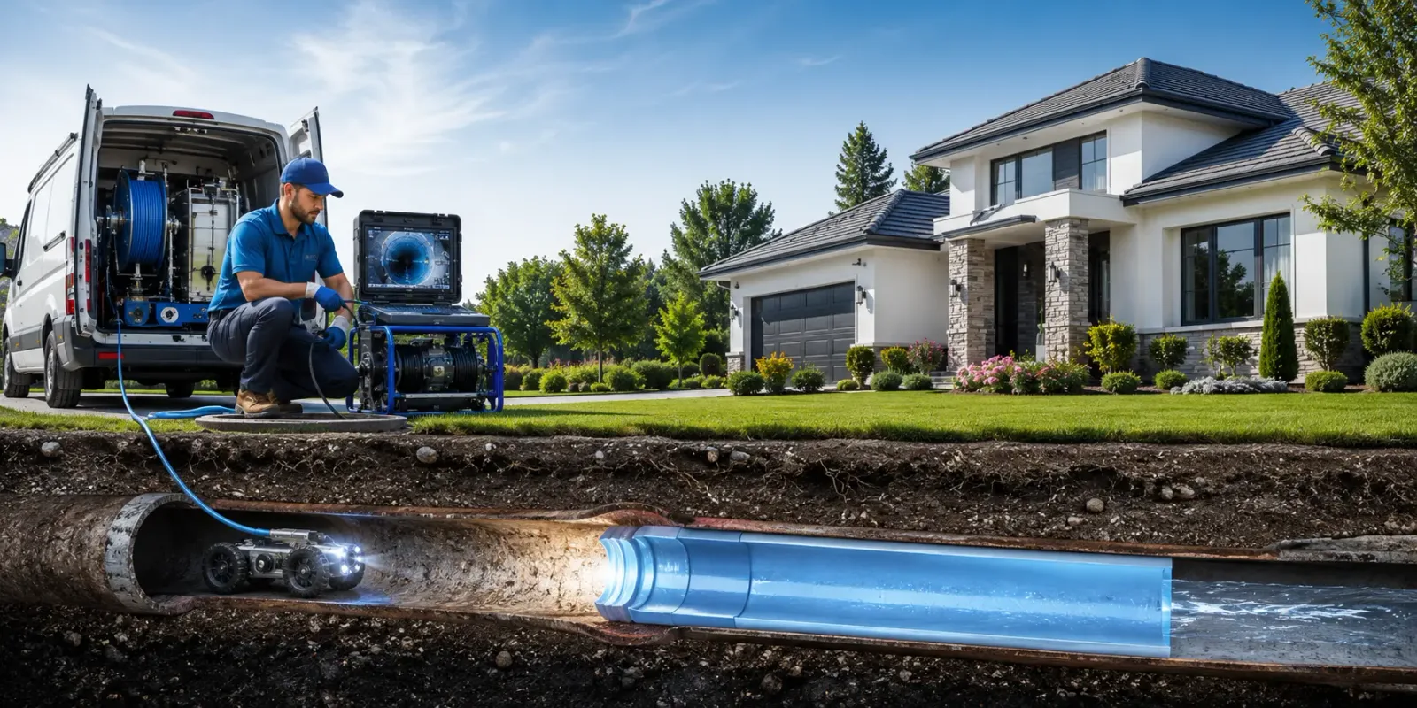 Pipe Relining information for North Ferrisburgh, VT